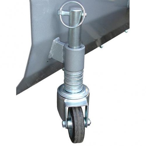 BCS snow plough castor wheels